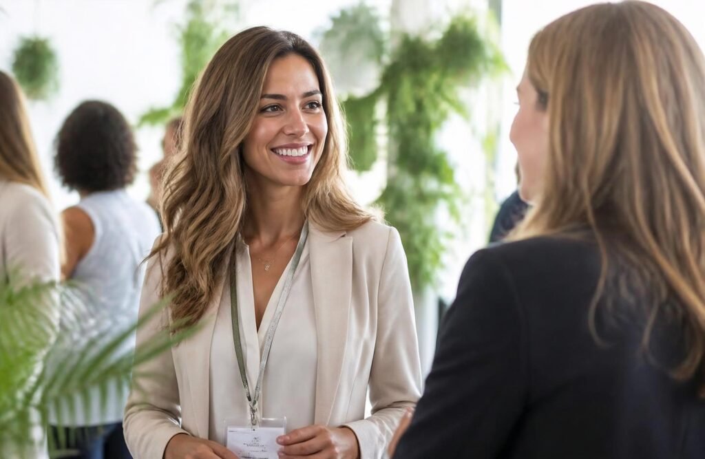 Business networking success